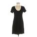 Gap Outlet Casual Dress - A-Line: Black Solid Dresses - Women's Size Small