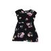 Old Navy Dress - A-Line: Black Floral Skirts & Dresses - Kids Girl's Size 6