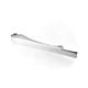 ROBERTS Sterling Silver Tie Clip 4mm Hallmarked Tie Slide