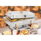 EcoQuality Stainless Steel Chafing Dish Stainless Steel in Gray | 9.75 H x 14.25 W x 25.13 D in | Wayfair ECO-Q201