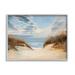 Stupell Industries Alluring Cloudy Beach Path Wooden Fence Tall Grass Canvas | 16" H x 20" W | Wayfair af-197_gff_16x20