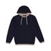 LAT 6996 Men's Adult Statement Fleece Pullover Hoodie in Navy Blue/Titanium size Large | 60/40 Cotton/Polyester