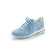 Green Comfort Damen Sneakers Blau einfarbig