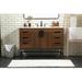 Willa Arlo™ Interiors Corley 48" Single Bathroom Vanity Set Wood/Marble in Brown | 33.5 H x 48 W x 22 D in | Wayfair