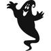 The Holiday Aisle® Happy Ghost Wall Décor Metal in Black/Gray | 14 H x 10 W x 0.06 D in | Wayfair 761D38A900694D85A631037EE5F47B4E