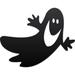 The Holiday Aisle® Flying Ghost Wall Décor Metal in Black/Gray | 16 H x 20 W x 0.06 D in | Wayfair F74E438766DA43EE95C2C3E3AA1484CC