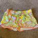 Lilly Pulitzer Shorts | Lilly Pulitzer For Target Size Extra Small Shorts | Color: Orange/Yellow | Size: Xs