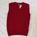 Polo By Ralph Lauren Shirts & Tops | New Boys Polo Ralph Lauren Red Cable-Knit Cotton Vest Medium (10-12) | Color: Red | Size: Mb