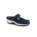Women's Arcadia Adjustable Clog by SoftWalk in Navy (Size 9 M)