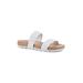 Women's Cliffs Truly Slide Sandal by Cliffs in White Smooth (Size 7 M)