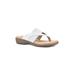 Women's Cliffs Bumble Sandal by Cliffs in White Snake Patent (Size 10 M)