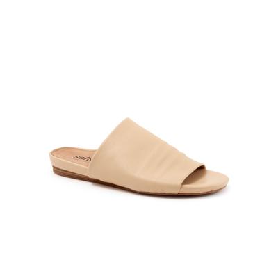 Women's Camano Slide Sandal by SoftWalk in Beige (Size 11 M)