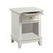 Homestyles Arts & Crafts Off-White Wood Nightstand