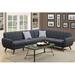 Gray Sectional - Corrigan Studio® 162" Wide Reversible Modular Corner Sectional Chenille, Polyester | 33 H x 162 W x 35 D in | Wayfair