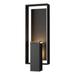 Hubbardton Forge Shadow Box 21 Inch Tall 2 Light Outdoor Wall Light - 302605-1054