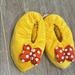 Disney Shoes | Disney Minnie Mouse Shoes Slippers Adult Medium Yellow Disney Parks Souvenir | Color: Yellow | Size: Medium