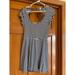 American Eagle Outfitters Dresses | Ae S Cutout Stripe Dress | Color: Blue/Cream | Size: S