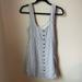 American Eagle Outfitters Dresses | Blue And White Striped Button Down Dress | Color: Blue/White | Size: S
