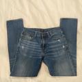 J. Crew Jeans | Jcrew Lighht Wash Faded Jeans With Rip Detail | Color: Blue | Size: 30