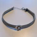American Eagle Outfitters Jewelry | American Eagle | Silver Choker | Color: Silver/White | Size: Os