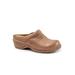 Wide Width Women's Amber Slip On Mule by SoftWalk in Tan (Size 12 W)