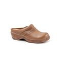 Wide Width Women's Amber Slip On Mule by SoftWalk in Tan (Size 9 1/2 W)