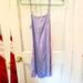 American Eagle Outfitters Dresses | Ae Strappy Bodycon Mini Dress Size L Nwt | Color: Blue | Size: L