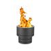 Flame Genie Wood Pellet Fire Pit Black FG-16