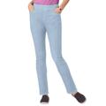 Appleseeds Women's Liberty Knit Denim Slim Pull-On Jeans - Denim - L - Misses