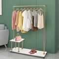 YXSUN 49.2x11.8x61.4 inch Gold Clothes Rack Metal Freestanding Garment Rack Clothes Display Stand Metal | 59 H x 49.2 W x 11.8 D in | Wayfair W1205