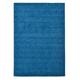 Tapis salon - tissé main - 100% laine naturelle - bleu 070x140 cm