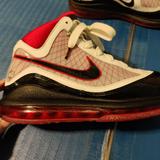 Nike Shoes | Air Max Zoom Lebron 7 (2009) Size:7y | Color: Red/White | Size: 7y In Kids: Size 7 Men: Size 8.5 Womens