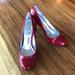 Jessica Simpson Shoes | Jessica Simpson Red Patent Leather Pumps - Size 7 | Color: Red | Size: 7