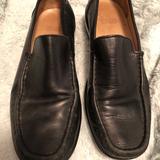 Coach Shoes | Coach Black Leather Loafers, Plain Italian Leather, Size 5, | Color: Black | Size: 5