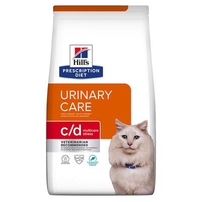 2x 3kg Hill's Prescription Diet c/d Urinary Stress Urinary Care mit Ozeanfisch Katzenfutter nass