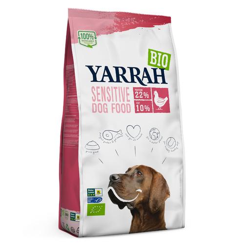 20kg Yarrah Bio Sensitive mit Bio Huhn & Bio Reis Hundefutter trocken