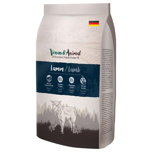 1,5kg Venandi Animal Lamm Katzenfutter trocken