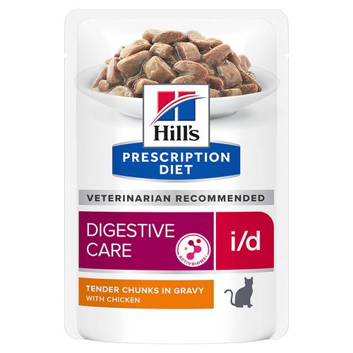 24x85g i/d Digestive Care Huhn Hill's Prescription Diet Katzenfutter nass