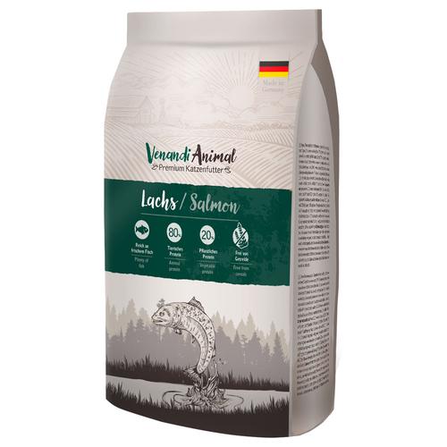 1,5kg Venandi Animal Lachs Katzenfutter trocken