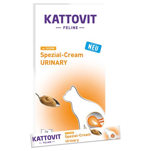 66x15g Kattovit Spezial-Cream Urinary mit Huhn Katzenfutter nass