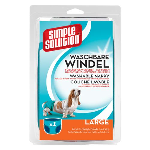 Simple Solution waschbare Windel Größe L, 1 Stück Hund