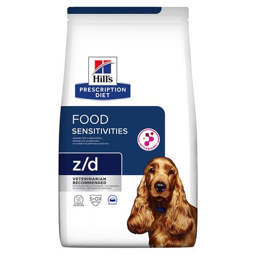 2 x 10kg z/d Allergy & Skin Hill's Prescription Diet Hundefutter trocken