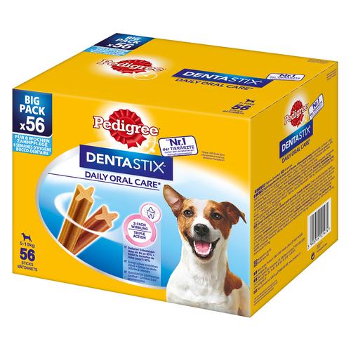 168Stück Pedigree Dentastix Tägliche Zahnpflege Hundesnacks Multipack für kleine Hunde (5-10 kg)...