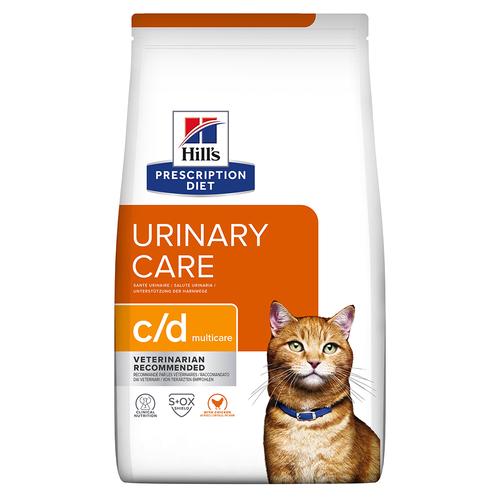 3kg Hill's Prescription Diet c/d Multicare Urinary Care mit Huhn Katzenfutter trocken