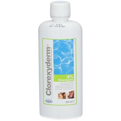 Clorexyderm Shampoo 4% f.Hunde/Katzen 250 ml