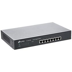 TP-Link TL-SG1008 8-Port Gigabit Ethernet Switch, Desktop/Rack-Mount, Steel Case, Lifetime Warranty, Black