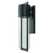 Hinkley Lighting Shelter 20 Inch Tall Outdoor Wall Light - 1324BK