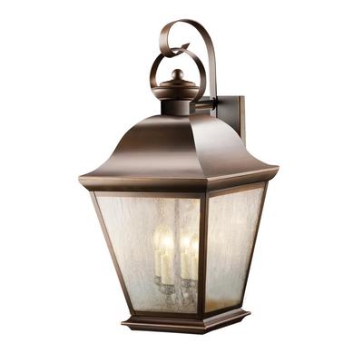Kichler Lighting Mount Vernon 27 Inch Tall 4 Light Outdoor Wall Light - 9704OZ