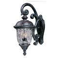 Maxim Lighting Carriage House 26 Inch Tall 3 Light Outdoor Wall Light - 3497WGOB