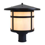 Arroyo Craftsman Berkeley 11 Inch Tall 1 Light Outdoor Post Lamp - BP-14-TN-VP